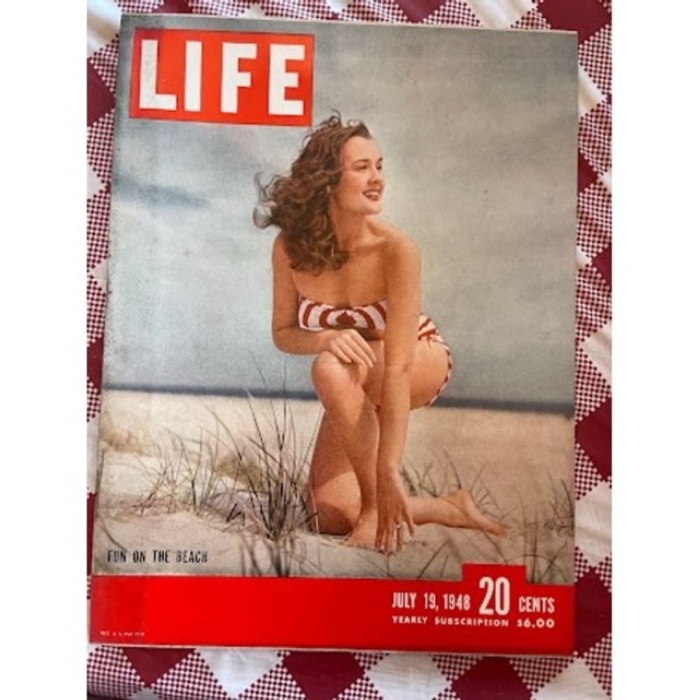 LIFE Magazine July 19 1948 Libby Dean 1948 London Olymics NO LABEL Vintage Ads
